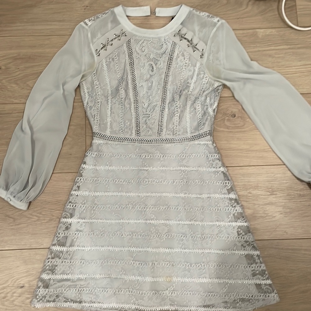 Long Sleeve lace mini dress